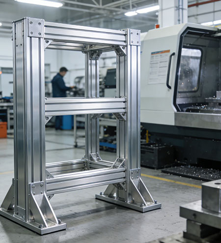 Schwerlast-Industrie-Aluminiumrahmen: Maßgeschneiderte Strukturlösungen für die Automatisierung